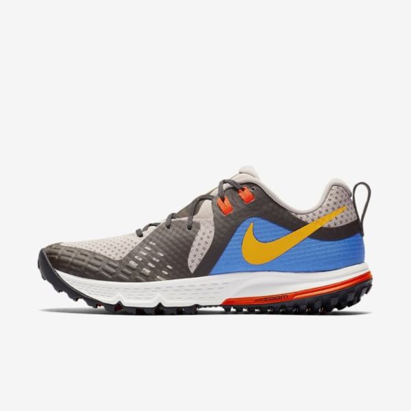 Nike Air Zoom Wildhorse 5 | Pumice / Oil Grey / Bright Crimson / University Gold