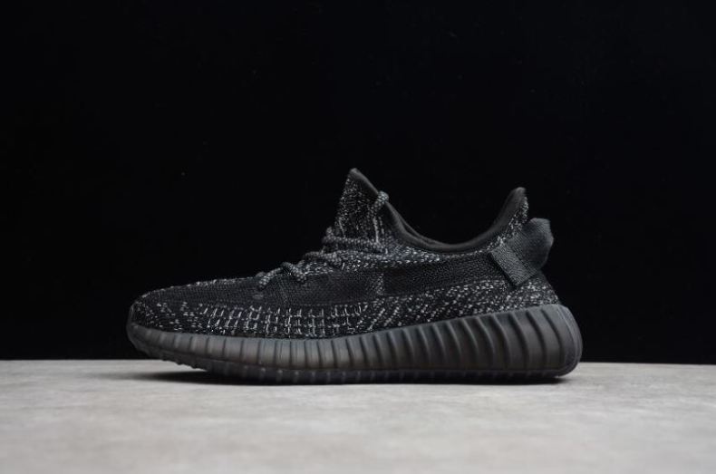 Men's Adidas Yeezy Boost 350 V2 Black Static Refective EF2368