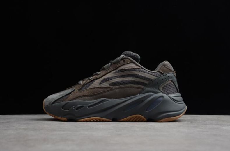 Women's Adidas Yeezy Boost 700 V2 Geode Grey Black EG6860 - Click Image to Close