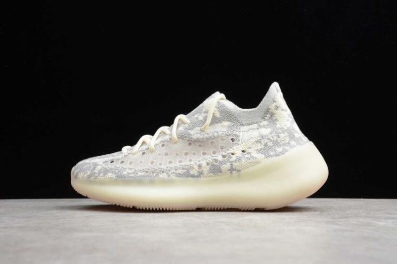 Women's Adidas Yeezy Boost 380 V3 Alien White FB6878 - Click Image to Close