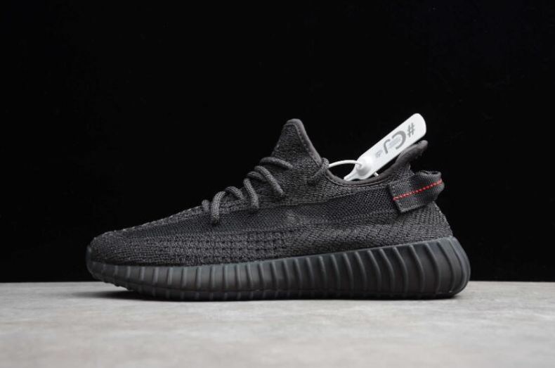 Men's Adidas Yeezy Boost 350 V2 Black Reflective FU9007