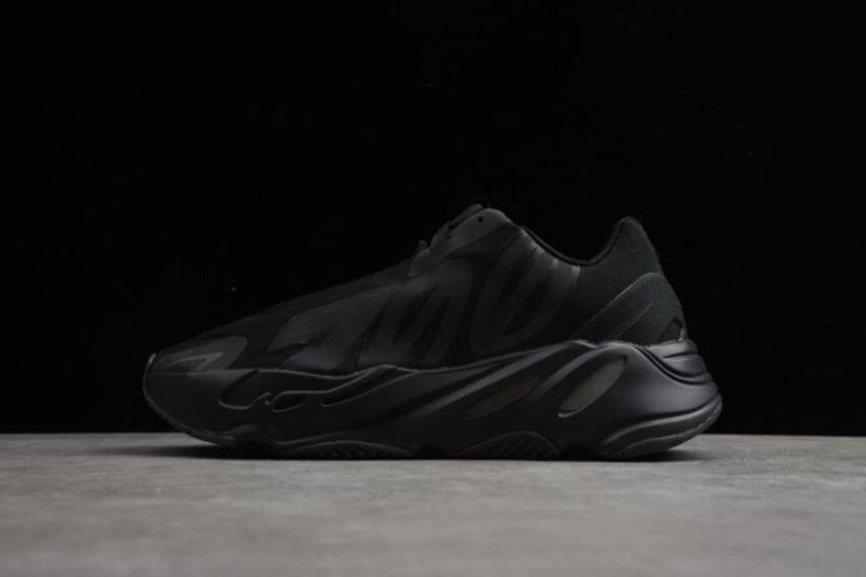 Men's Adidas Yeezy 700 MNVN 3M Triple Black FV4440 - Click Image to Close