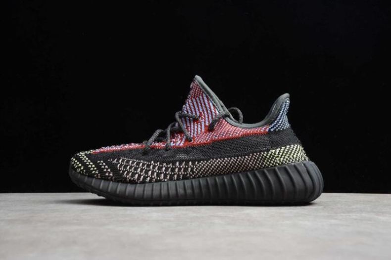 Men's Adidas Yeezy Boost 350V2 Yecheil Non-Reflective FW5190 - Click Image to Close