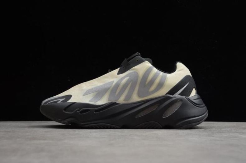 Women's Adidas Yeezy 700 MNVN 3M Beige Black FY3729 - Click Image to Close